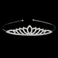 thumbnail image 2 of Rhinestone Tiara Crown Wedding Hair Accessory For Girls & Women, 2 of 7