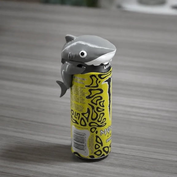 2026 Shark Can Cover |3D Printed Drink Can Dust Cover for Soda Cans(1PCS)