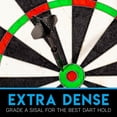 thumbnail image 6 of Franklin Sports Bristle Dartboard - 18" - Steel Tip Darts, 6 of 8