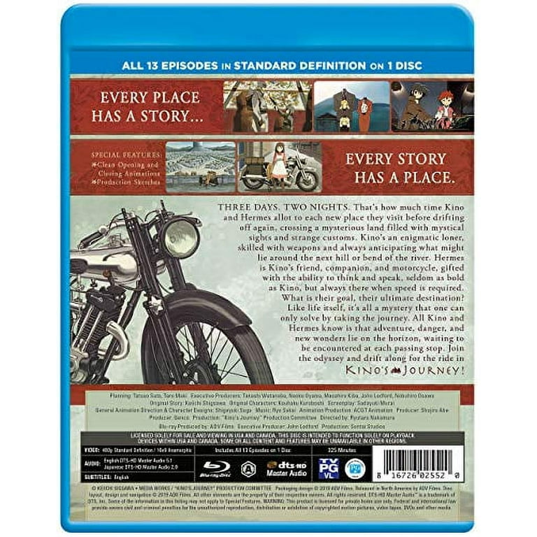 Kino's Journey [Import] 北米版 Kino's Journey (Blu-ray), Sentai, Anime - Walmart.com