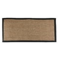 thumbnail image 2 of DOLITY Handmade Natural Fibers Border Seagrass Runner Sisal Rectangle Rug Anti- C Black Edge 75x120cm, 2 of 9