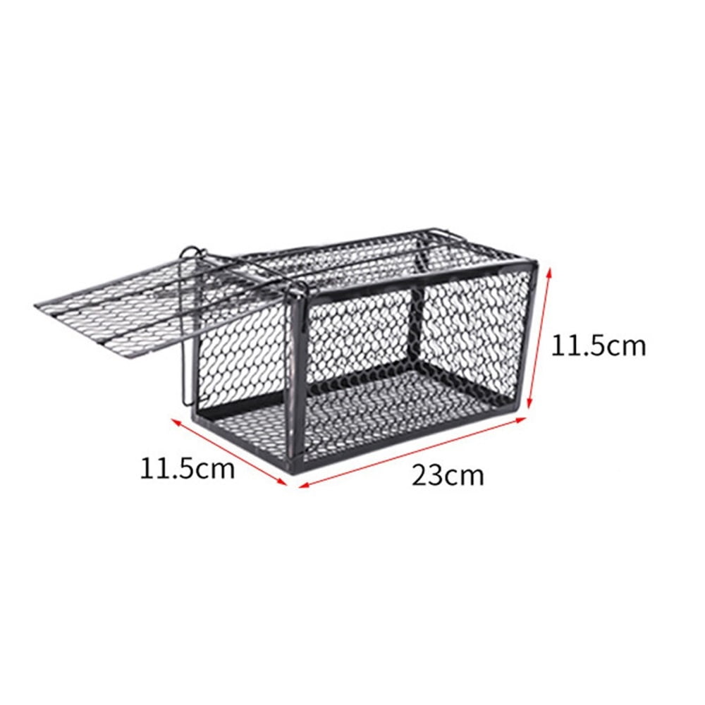 Home Live Humane Cage Trap for Rat Mice Rodent Animal Catcher for Indoor and Outdoor Small Animal 23*11.5*11.5cm