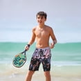 thumbnail image 6 of Stray Kids Boys Swim Trunks Quick Dry Swimwear Surfing Bathing Suit Drawstring Elastic Waist With Mesh Lining, 6 of 7