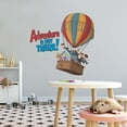 thumbnail image 2 of Toy Story Buzz Woody Adventure is Out There Adventurous Quote Wall Decal Decoration Cute Happy Home Hot Air Balloom Characters Happy Floating Easily Removable - Size: 40 In(W) x 36 In(H), 2 of 4