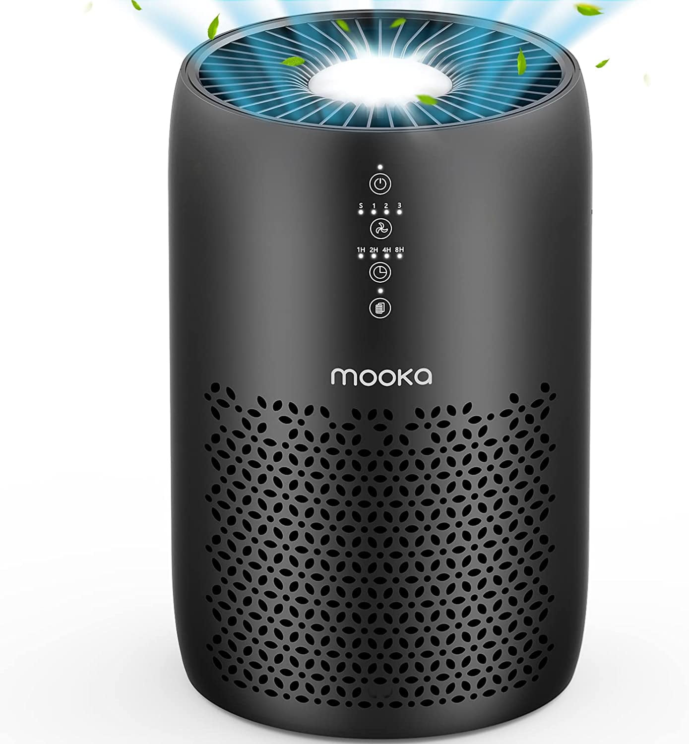 MOOKA Air Purifier for Home Large Room 861 sq ft, H13 HEPA Filter Air