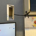 thumbnail image 4 of Clip On Security Mirror Convex Cubicle Mirror for Personal and Security Desk Rear View Monitors or Anywhere (.; x .; Rectangle), 4 of 8