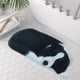thumbnail image 5 of Alfombras de baño, alfombra 3D con temática de perro, felpudo de bienvenida de 87 x 40 cm, antideslizante, para verano, divertidas y novedosas, para decoración de interiores y exteriores., 5 of 8
