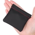thumbnail image 3 of 1 unidad portátil PU para auriculares, bolsa para auriculares, mini bolsa de almacenamiento para audífonos, funda de transporte para cable USB, 3 of 5