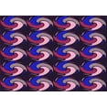 thumbnail image 1 of Ahgly Company Machine Washable Indoor Rectangle Transitional Orchid Purple Area Rugs, 2' x 3', 1 of 7