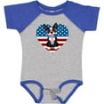 thumbnail image 3 of Inktastic Boston Terrier Dog US Flag July 4th Boys or Girls Baby Bodysuit, 3 of 5