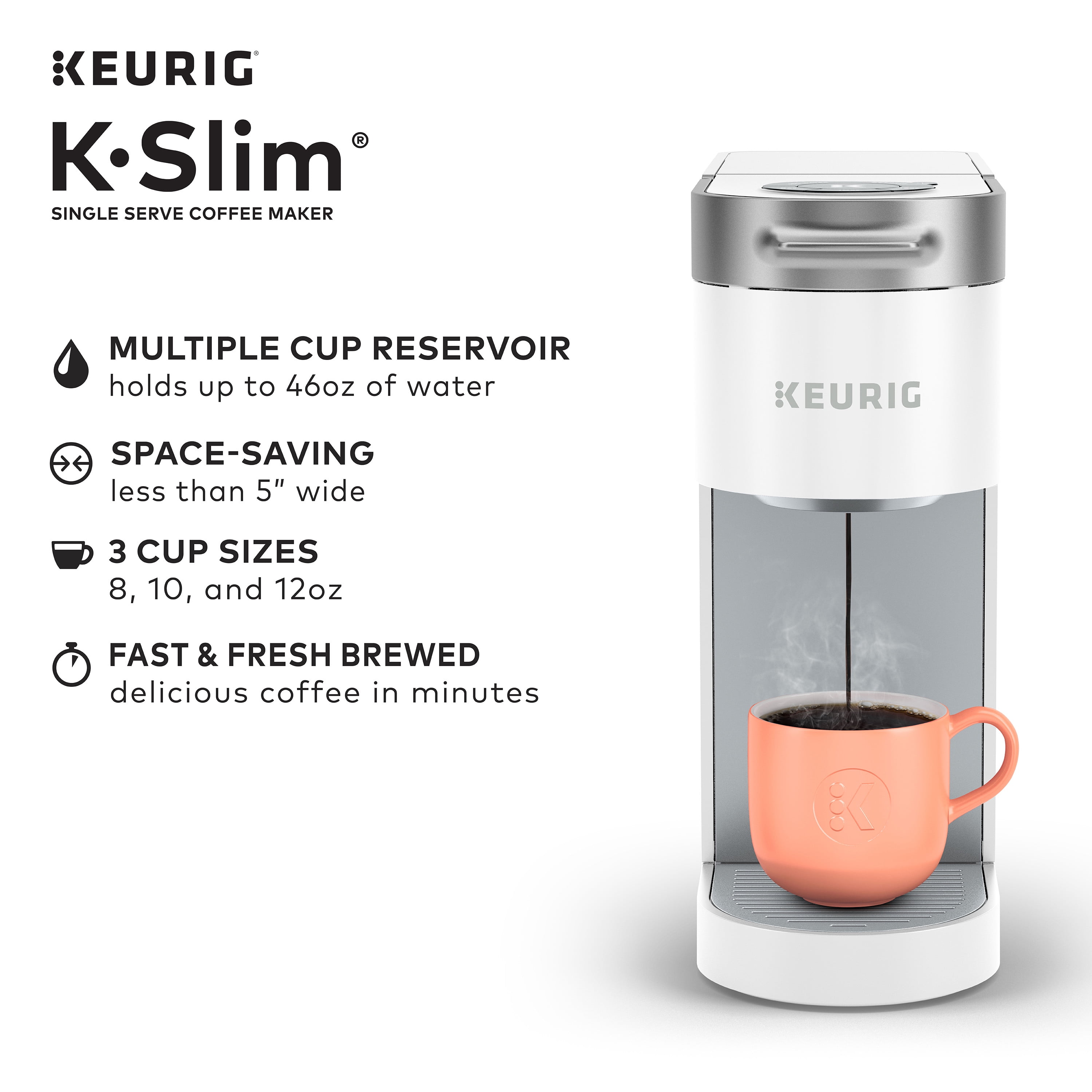 収録タイトル Keurig K- Slim Single Serve K-Cup Pod Coffee Maker