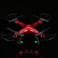 thumbnail image 4 of Drone con control remoto de 2,4 GHz, mantenimiento de altitud, retorno con una tecla, RC Quadcopter (rojo sin cámara), 4 of 4