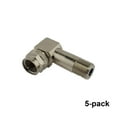 thumbnail image 1 of PPC Belden SignalTight RaPLUS Right Angle Adapter For Coax Cables - 5 pack, 1 of 4