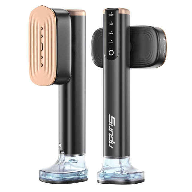Vaporizador portátil de ropa Sundu, 180 ml, 1200 W, oro negro