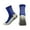 Blue_One Size, variant on HUANLEDASH 2 Pairs Men Sport Socks Anti-slip Silicone Bottom Mid-tube Sweat Absorption Fine Knitting High Elasticity Daily Wear Football Basketball Calf Socks