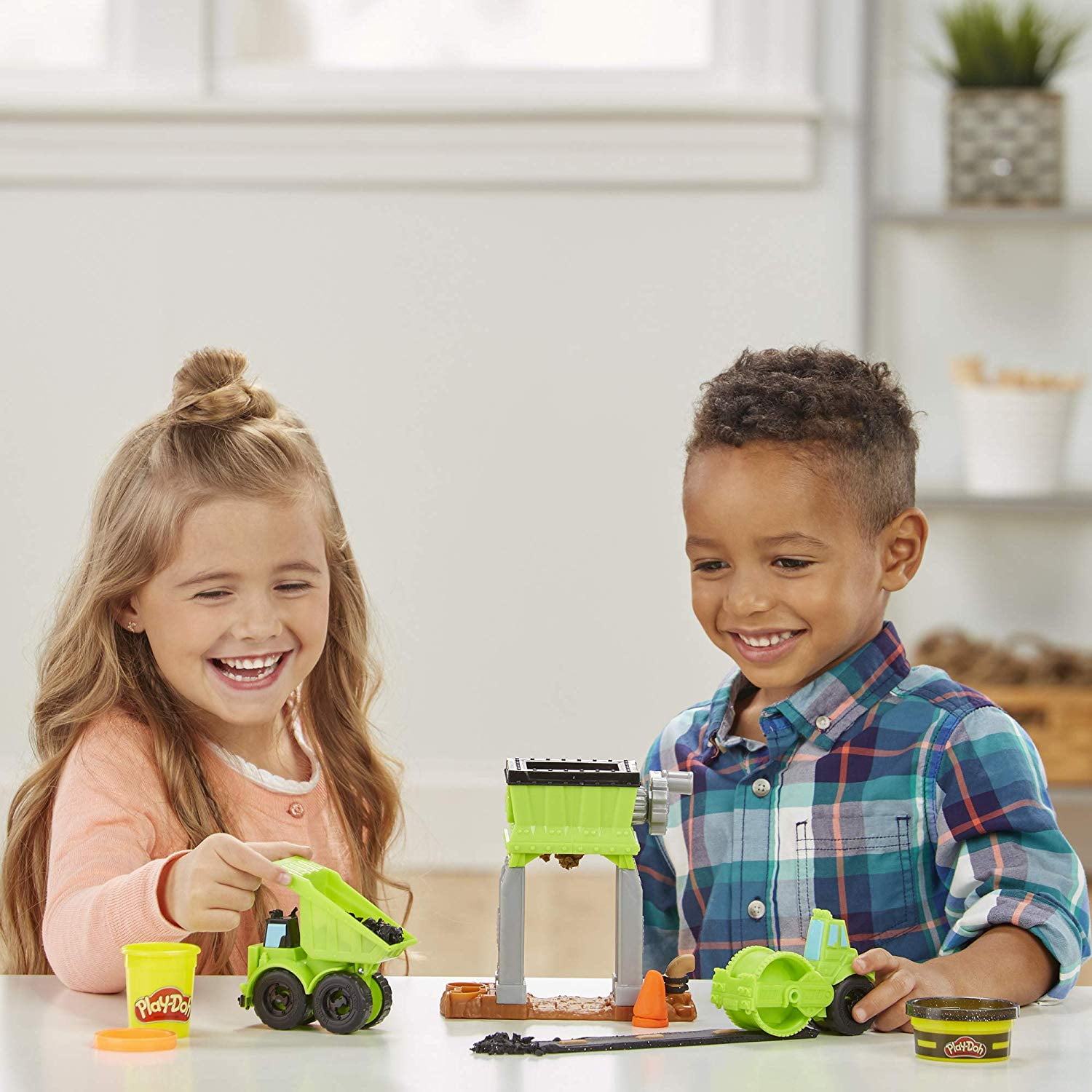play doh wheels gravel yard