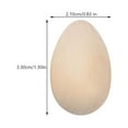 thumbnail image 5 of 20pcs Unfinished Wooden Eggs Graffiti Wooden Eggs DIY Easter Egg Decoration, 5 of 10