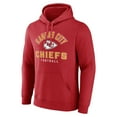 thumbnail image 2 of Men's Red Kansas City Chiefs Between the Pylons Pullover Hoodie, 2 of 3
