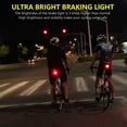 thumbnail image 3 of Luz trasera de bicicleta inteligente: Encendido/apagado automático Linterna trasera para bicicleta Luz de freno trasera ultrabrillante Luz estroboscópica diurna de alto lumen Luz trasera LED, 3 of 4
