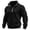 Black-AnuYalue men hoodies, variant on AnuYalue Men's Quarter Zip Pullover Classic Fit Long Sleeve Golf Shirts Warm Outdoor Hiking Sweatshirts with Pockets