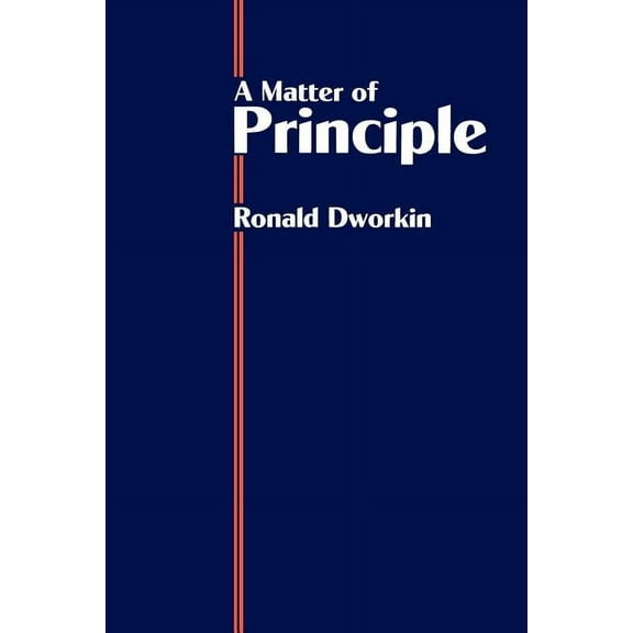 A Matter of Principle, (Paperback)
