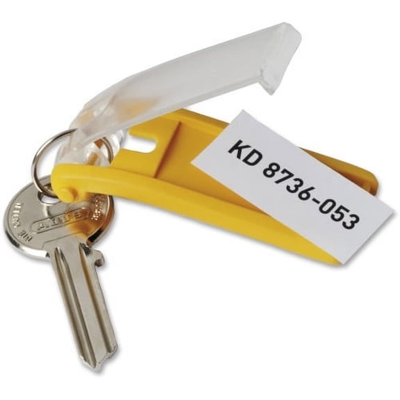 DURABLE Key Tag Plastic - 24 / Pack - Assorted
