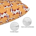 thumbnail image 3 of Fotbe Dachshund Dog Puppy Funda de Almohada Decorativa Estilo Occidental, Lujo en Algodón, Fundas para Almohadas King, Cojín Estampado para Decoración del Hogar-16"x24", 3 of 6