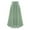 Green, variant on EINCcm Women High Elastic Waist Pleated Chiffon Skirt Midi Swing A-line Long Skirts Elegant Long Skirts