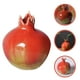 thumbnail image 3 of Florero de cerámica con forma de granada, botella para arreglos florales, soporte para flores, 3 of 8