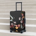 thumbnail image 5 of Travel Luggage Cover Protector - Butterfly with Fowers Anti-Scratch Suitcase Covers Fits 18-32 Inch Luggage, 5 of 5