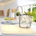 thumbnail image 5 of joogoo Beige Dish Drying Mat Kitchen Counter Absorbent Drying Pad 18x24 in Drainer Rack, 5 of 8