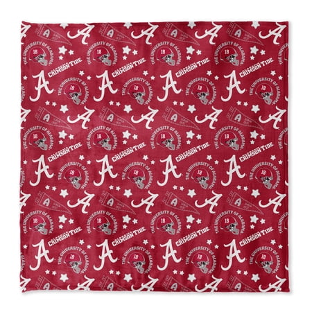 Pegasus Alabama Crimson Tide 108 x 108 Victory Pennant Ultra Cozy Family Blanket
