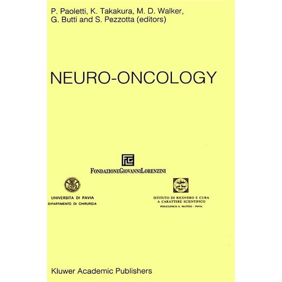 Atmospheric Sciences Library Neuro-Oncology, Book 66, (Hardcover)