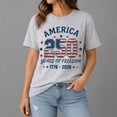 thumbnail image 2 of America 250 Years of Freedom T-Shirt, Patriotic USA 1776–2026 Graphic Tee, Fourth of July Independence Day Shirt, 2 of 5