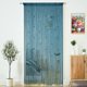 thumbnail image 1 of Cortina con cuentas YaoYue para puertas, borlas, cuentas, azul turquesa, 1 of 7