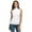 White, variant on VEKDONE Women Sleeveless Mock Turtleneck Tank Tops Summer Slim Fit Stretchy Tunics Tops Solid Color Lightweight Mock Neck Tee Shirts Black Small