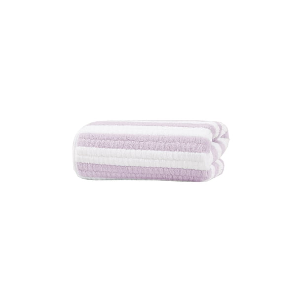 Toallas de Baño Grandes Toalla de Flanela a Rayas de Terciopelo, Toalla Nueva Seca Absorbente, Toalla Grande Debe Proporcionar una Experiencia Ultra Suave Tanto para el Hogar Como para los Viajes Toal