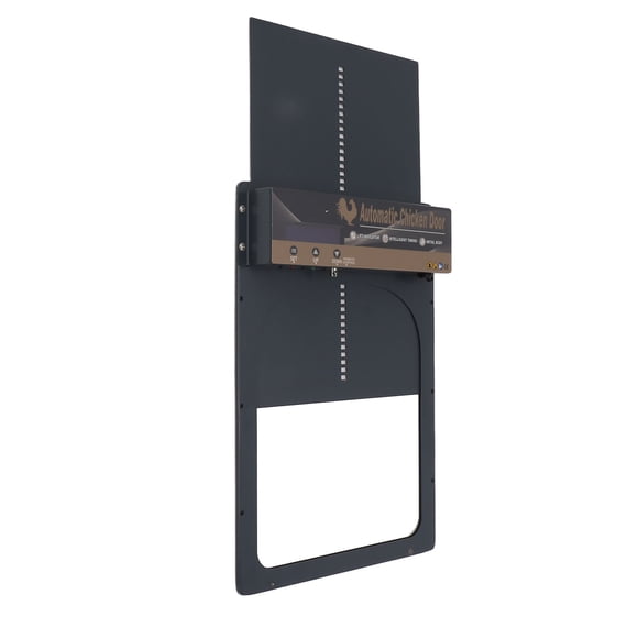 Puerta Automática Para Pollos Con Control Remoto, Puerta Para Gallinero Con Sensor De Luz, Temporizador, Puerta De Aluminio Para Aves De Corral Para Pollos, Patos,