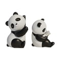 thumbnail image 1 of Panda Bookends adornos de estatuas de resina de es figuras para encimeras para gabinetes estantes de entrada de cumpleaños regalo de cumpleaños, 1 of 8