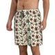 thumbnail image 2 of Fotbe Insects A Trajes de Baño Estampados para Hombre, Shorts de Verano de Secado Rápido, Ropa de Playa, Bañadores-Medium, 2 of 6