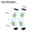 thumbnail image 2 of Rocae Kawaii Frogs for Girls Boys Crew Socks,Children's Socks, Kids Socks, Toddler Socks: Daily Wear with Kids School Uniform, 2 of 5
