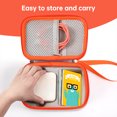 thumbnail image 3 of Sidaley Funda protectora para Yoto, bolsa de almacenamiento de altavoz inteligente, bolsa de música Eva para Yoto Mini, funda para niños, Cables de audio/vídeo Gris S, 3 of 6