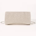thumbnail image 4 of Women Chain Tote Handbag Envelope Clutch Shoulder Bag Evening Clutch (champagne), 4 of 10