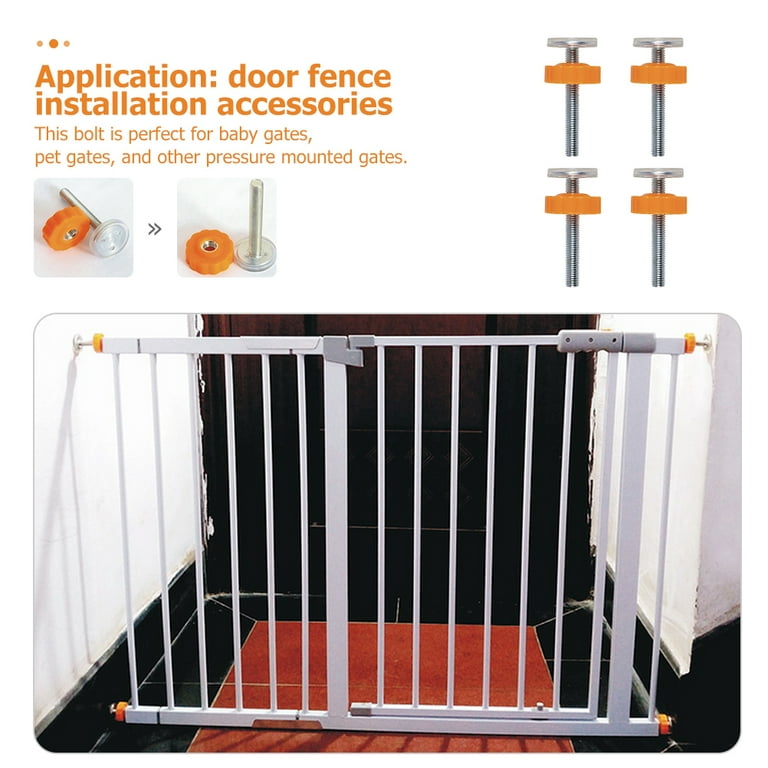 Tension rod dog gate sales