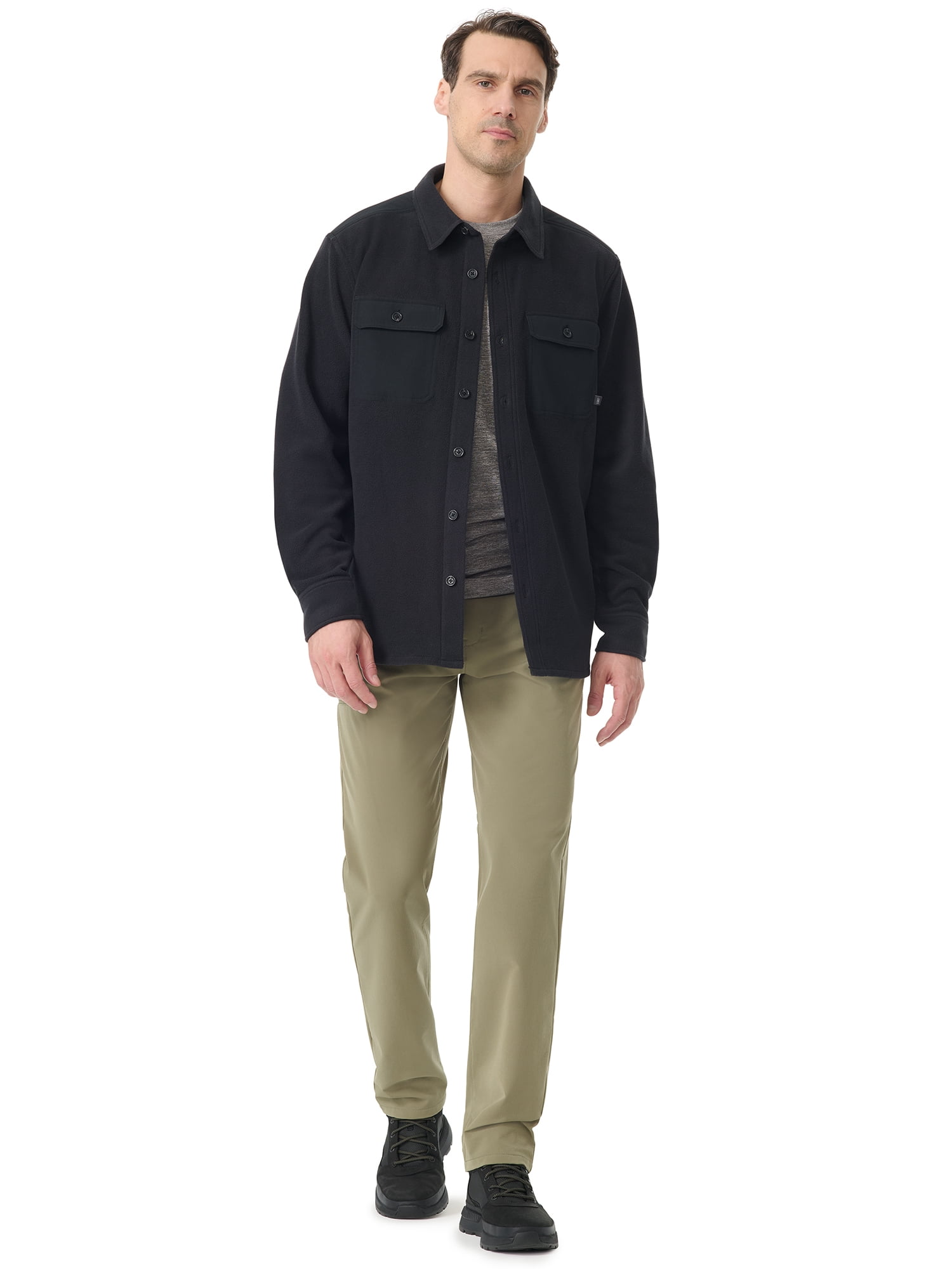Bass & Co Men's Campfire Shacket, Sizes S-3XL