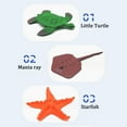 thumbnail image 6 of 6 Pack Sensory Jelly Water Growing Sea Life Creatures Animals Amazing Educational Learning Toy For Children Boys And Girls (6 Assorted Sea Creatures And Colors), 6 of 9