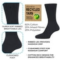 thumbnail image 3 of Soxy Chaussettes en Coton pour Hommes (Lot de 20), 3 of 5