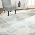 thumbnail image 3 of Home Dynamix Boho Andorra Transitional Damask Area Rug, Grey/Blue, 7'9"x10'2", 3 of 6