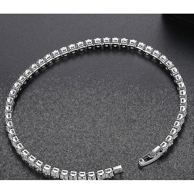 Bracelets Jonc Tennis pour Femmes en Argent Sterling 925