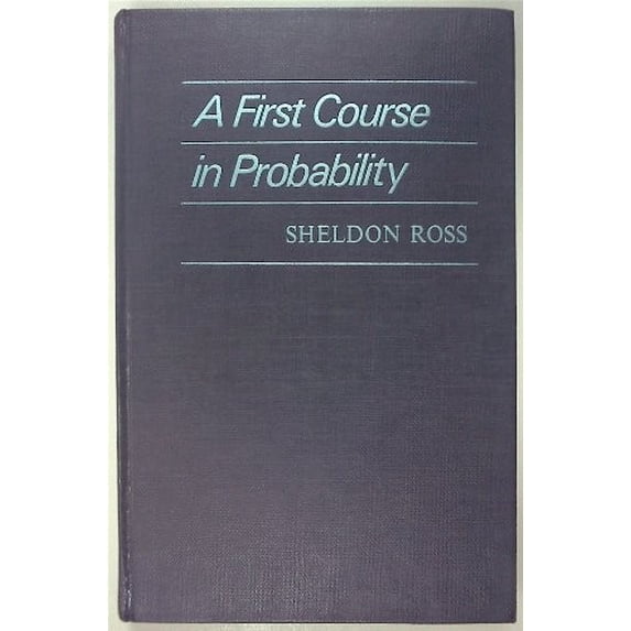 Pre-Owned First Course in Probability Paperback
